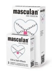 Презервативы, Маскулан 3 шт ультра сейф блэк Masculan 4 Ultra safe black утолщенные черного цвета