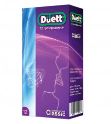 Презервативы Дуэт классик 12 шт.