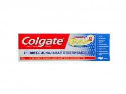 Зубная паста, Colgate (Колгейт) 75 мл тотал 12 Профессиональная отбеливающая