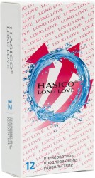 Презервативы hasico продлевающие 12 шт.